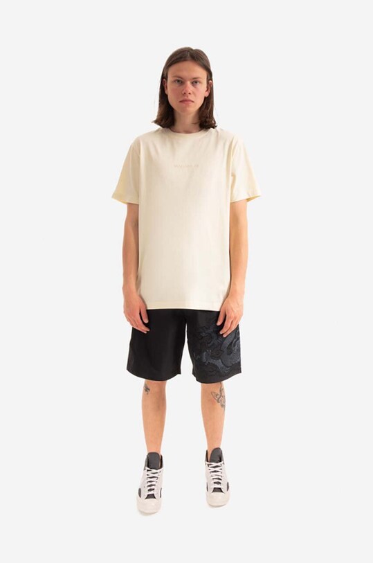 Maharishi cotton t-shirt 9753.ECRU beige AA00