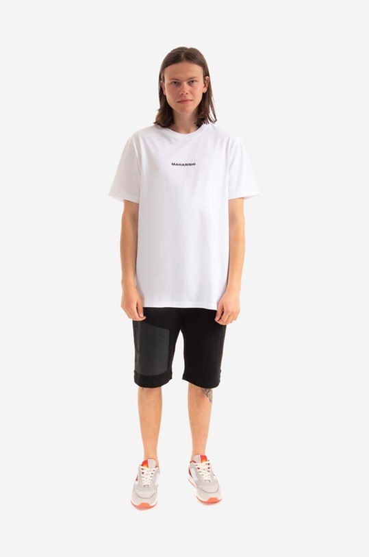 Maharishi cotton t-shirt 9753.WHITE white AA00