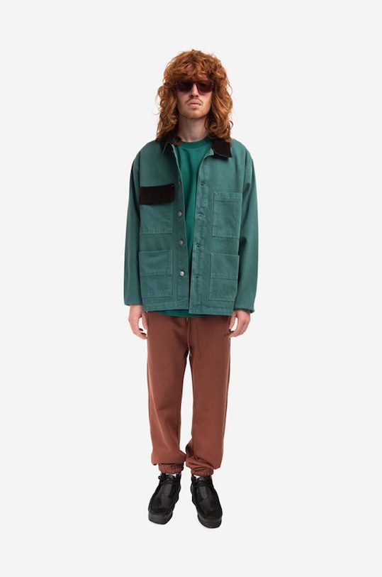 Drôle de Monsieur cotton joggers BP100.BROWN brown AA00