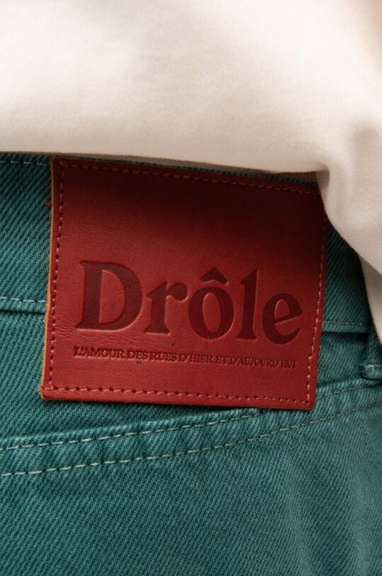 Drôle de Monsieur jeansy Le Jean BP104 GREEN zielony BP104.GREEN