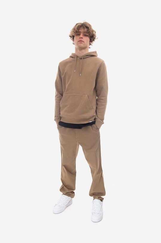 Norse Projects pantaloni Ezra Relaxed Organic Stretch Twill Trouser N25.0369.0966 bej AA00
