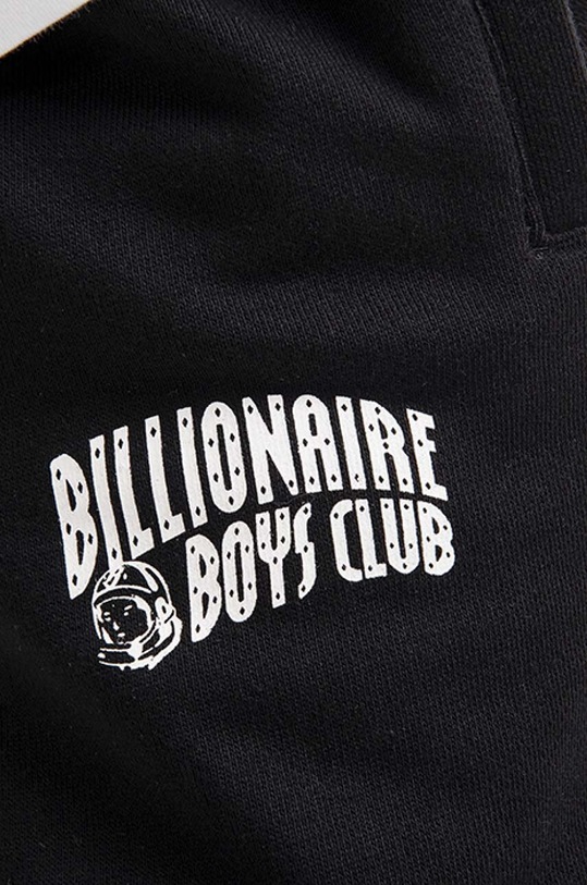 Billionaire Boys Club pantaloni de trening din bumbac Spodnie Small Arch Logo Sweatpants BC001 BLACK negru BC001
