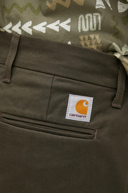 Carhartt WIP spodnie zielony I003367.CYPRESS