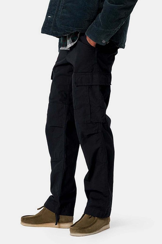 Clothing Carhartt WIP cotton trousers Regular Cargo I015875.BLACK black
