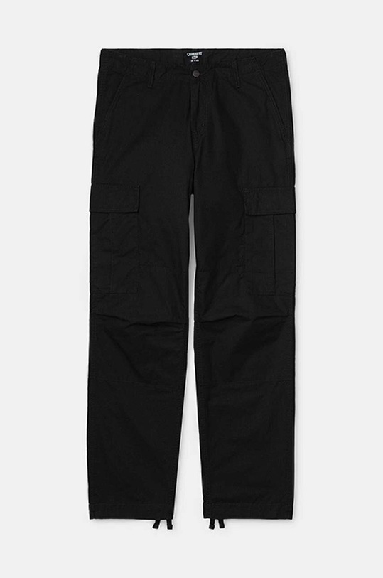 Carhartt WIP cotton trousers Regular Cargo black I015875.BLACK