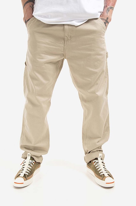 Carhartt WIP cotton trousers cotton beige I024891