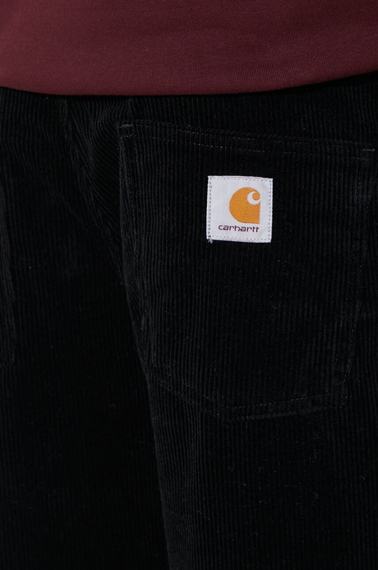 Carhartt WIP corduroy trousers I027232.BLACK black