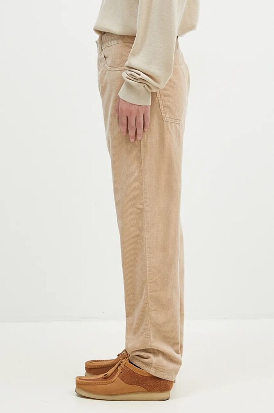 Хлопковые брюки Carhartt WIP I027232.WALL бежевый AW23