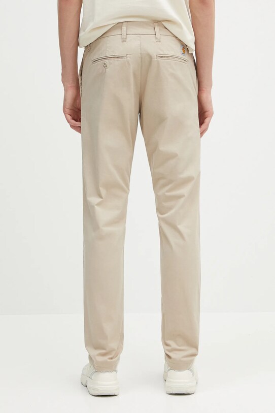 Одежда Брюки Carhartt WIP Sid I027955.WALL бежевый
