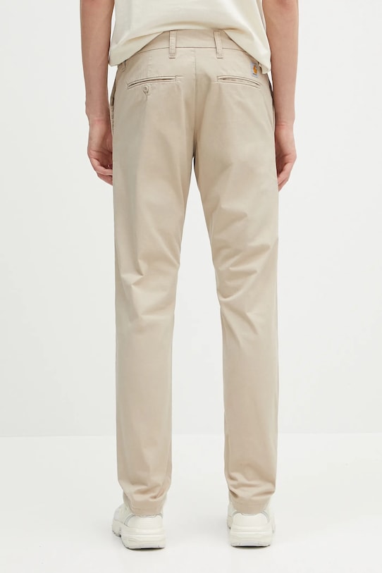 Ρούχα Παντελόνι Carhartt WIP Sid I027955.WALL μπεζ