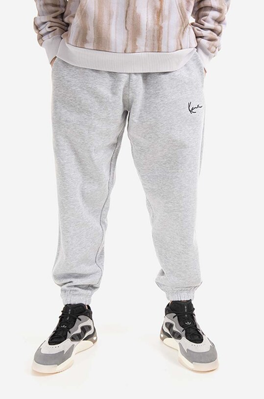 Karl Kani pantaloni de trening uni gri 6006899