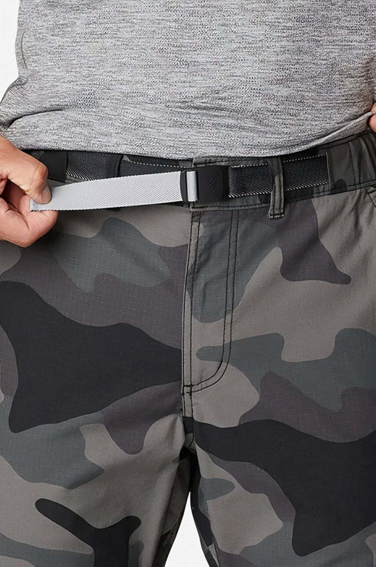 Clothing Columbia trousers Wallowa Belted Pant 1955361012 gray