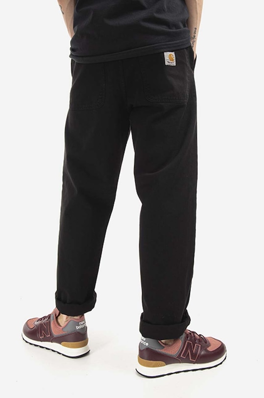 Clothing Carhartt WIP cotton trousers I029791.BLACK black