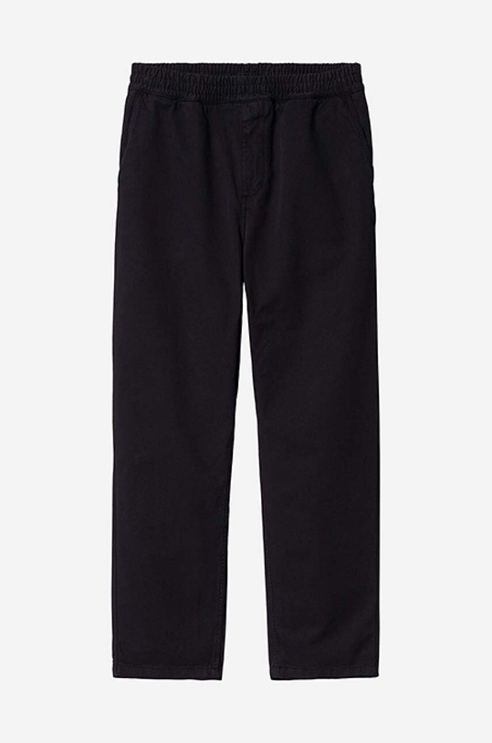Bavlnené nohavice Carhartt WIP Flint Pant I029919.BLACK
