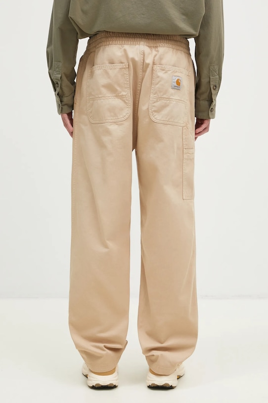 Abbigliamento Carhartt WIP pantaloni in cotone Flint Pant I029919.WALL marrone
