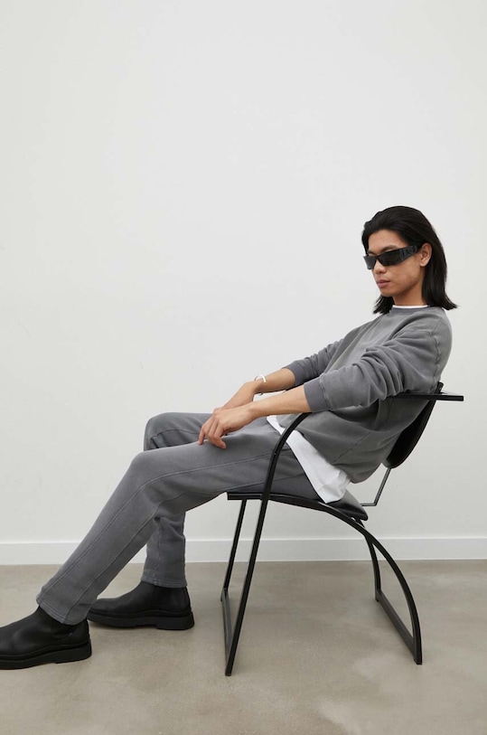 Спортивные штаны American Vintage MIZU05B серый AA00