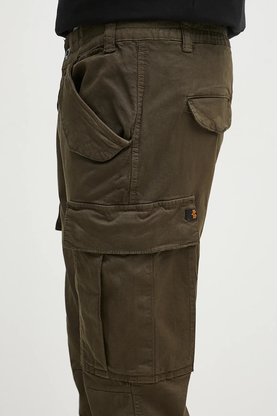 Hlače Alpha Industries Spodnie Alpha Industries Alman Pant 188201 413 zelena 188201.413