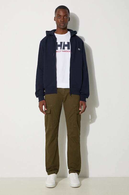 Alpha Industries spodnie bawełniane Agent Pant 158205.142 zielony AW24