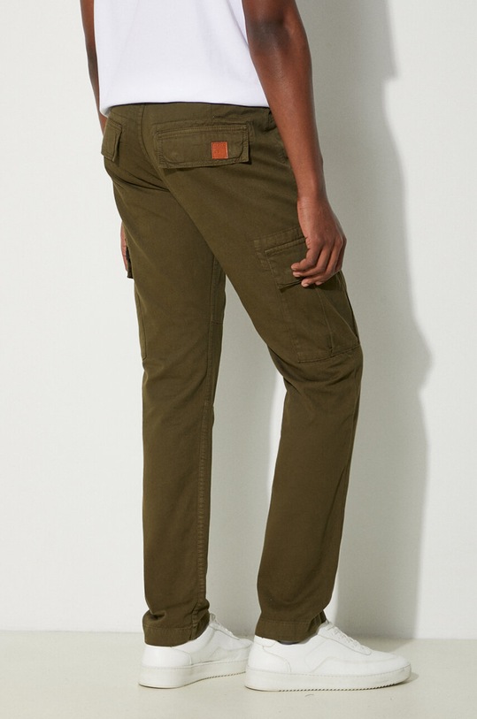 Odzież Alpha Industries spodnie bawełniane Agent Pant 158205.142 zielony