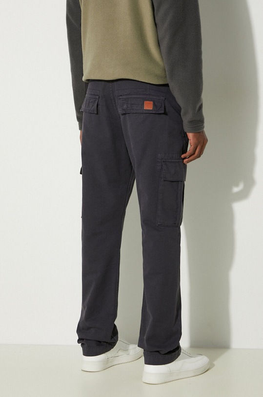Clothing Alpha Industries cotton trousers Agent 158205.07 navy