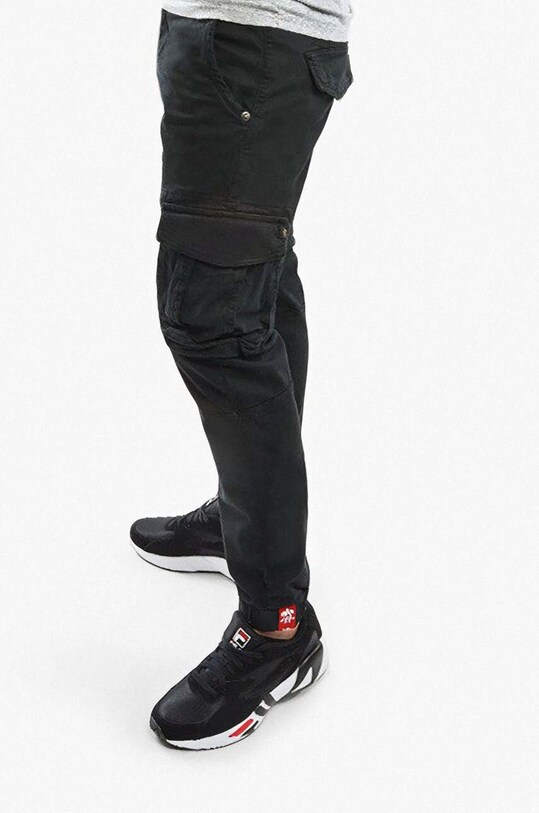Alpha Industries pantaloni Army Pant 196210.03 negru AW23