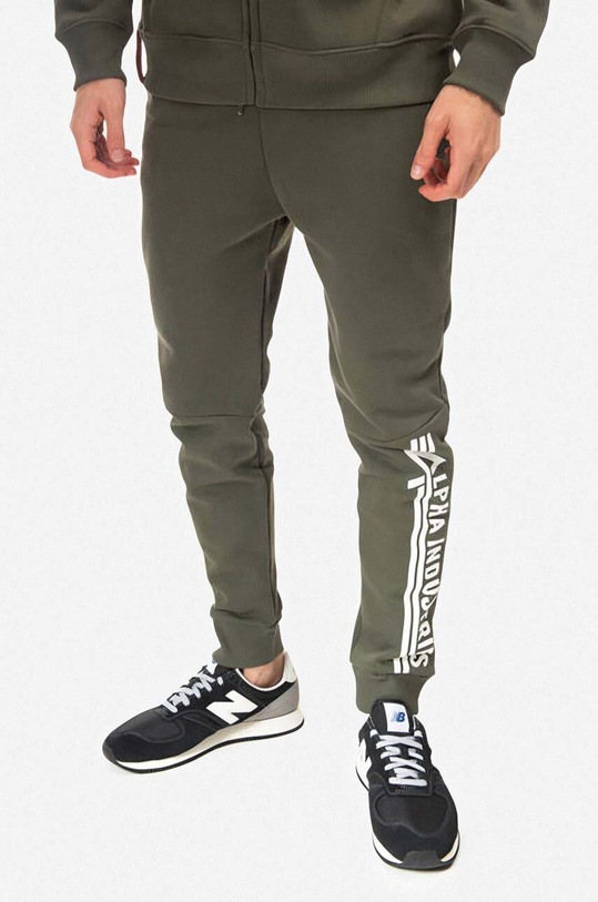 Alpha Industries cotton joggers cotton green 118364.142