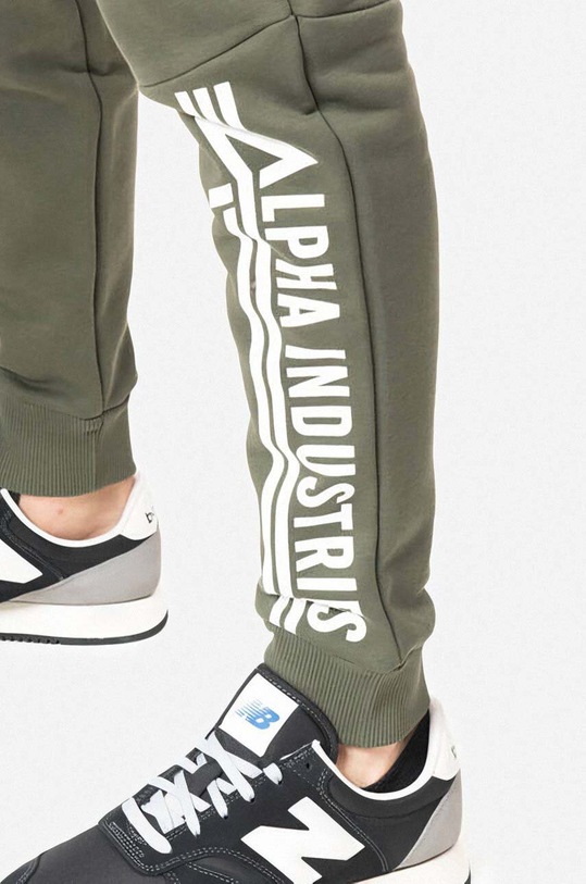 Alpha Industries cotton joggers green 118364.142