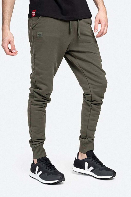 Alpha Industries joggers X-Fit Slim Cargo Pant jersey green 178333.257