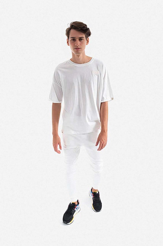Alpha Industries cotton joggers 118366.626 white AA00