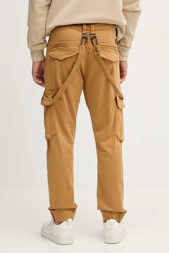 Oblečení Kalhoty Alpha Industries Utility Pant 128202.13 hnědá