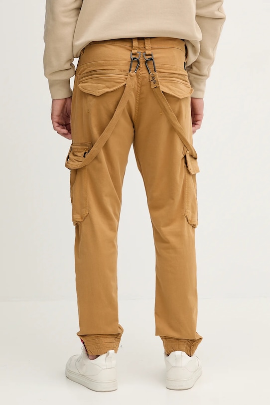 Oblečení Kalhoty Alpha Industries Utility Pant 128202.13 hnědá