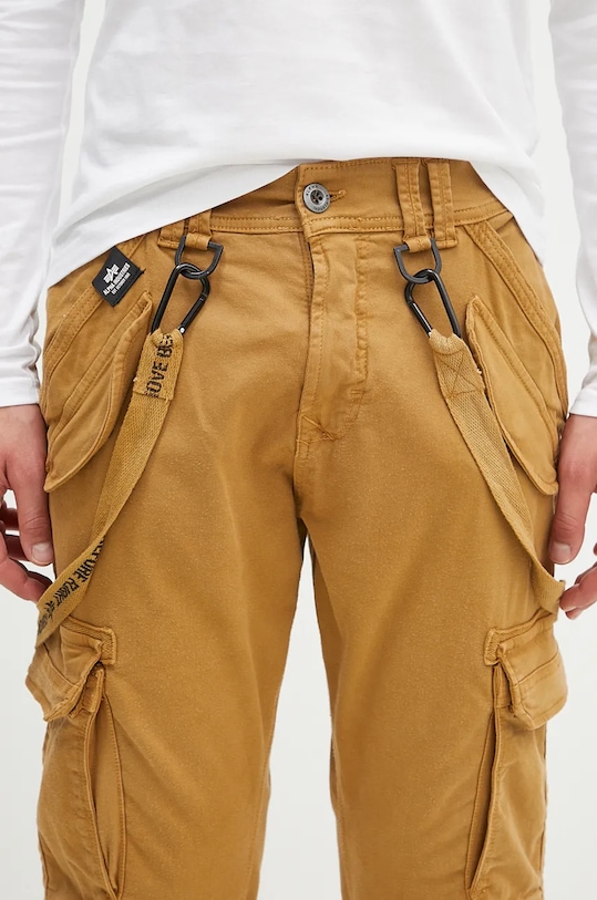 Alpha Industries trousers Utility Pant brown 128202.13