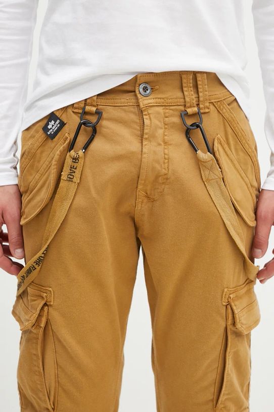 Kalhoty Alpha Industries Utility Pant béžová 128202.13