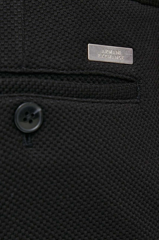 Armani Exchange spodnie czarny 8NZP42.ZNUAZ.NOS