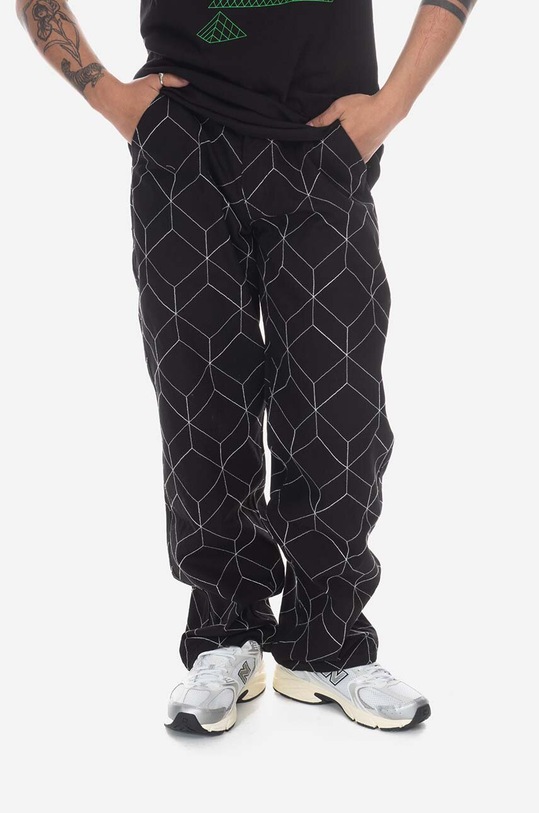 PLEASURES spodnie bawełniane Vocal Utility Pant P23SP035