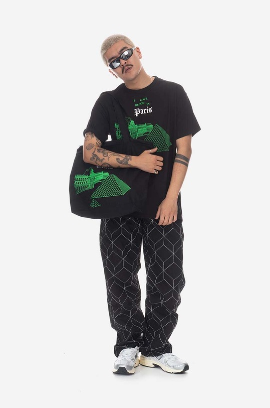 PLEASURES spodnie bawełniane Vocal Utility Pant P23SP035