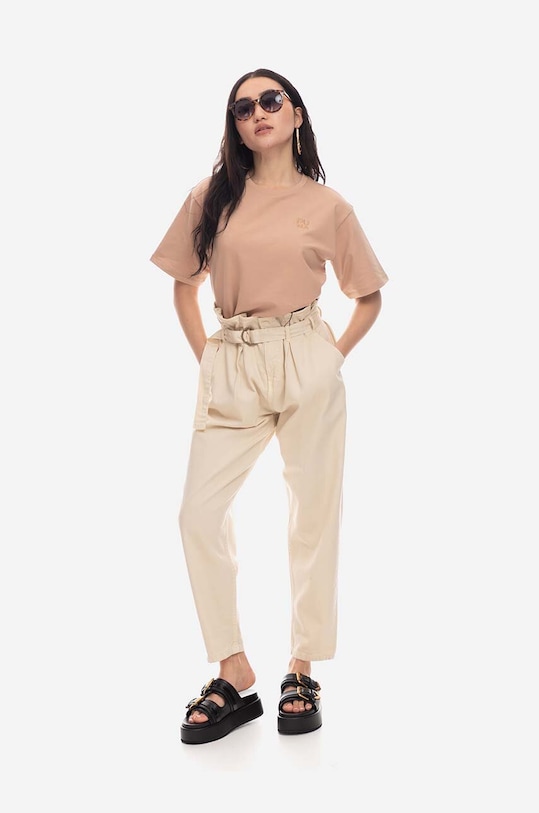 Alpha Industries spodnie bawełniane beżowy 136023.578