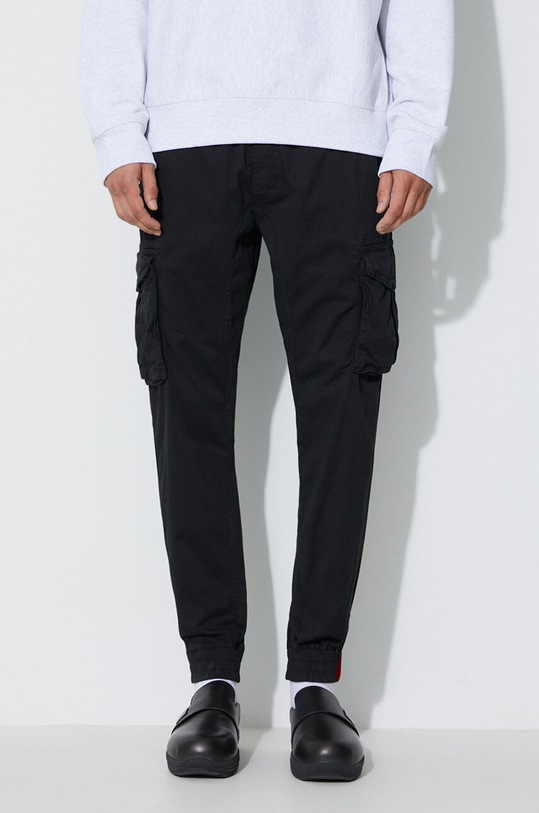Alpha Industries spodnie Cotton Twill Jogger czarny 116202.03