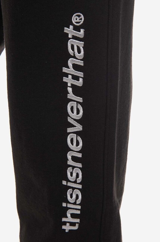 thisisneverthat cotton joggers TN230TPAWP04 black