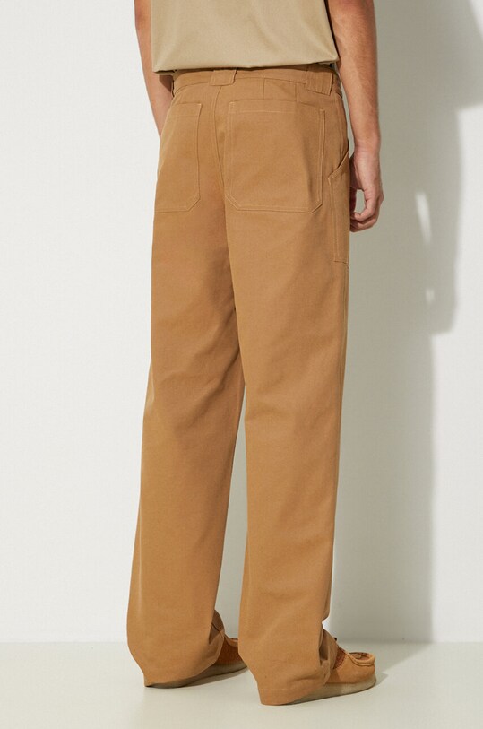 Odzież A.P.C. spodnie bawełniane COGBJ.H08422 brązowy