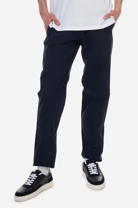 A.P.C. pantaloni de bumbac bleumarin COGBM.H08354