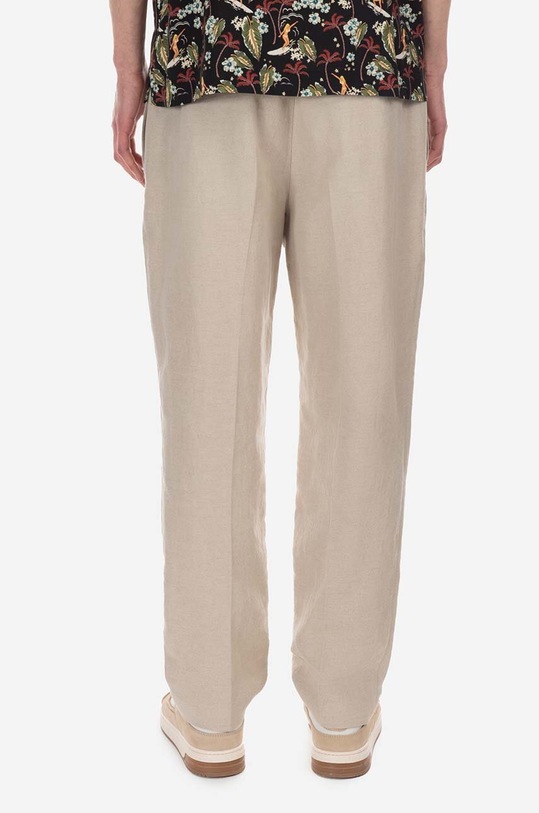 A.P.C. pantaloni din in LIAEO.H08394 bej AA00