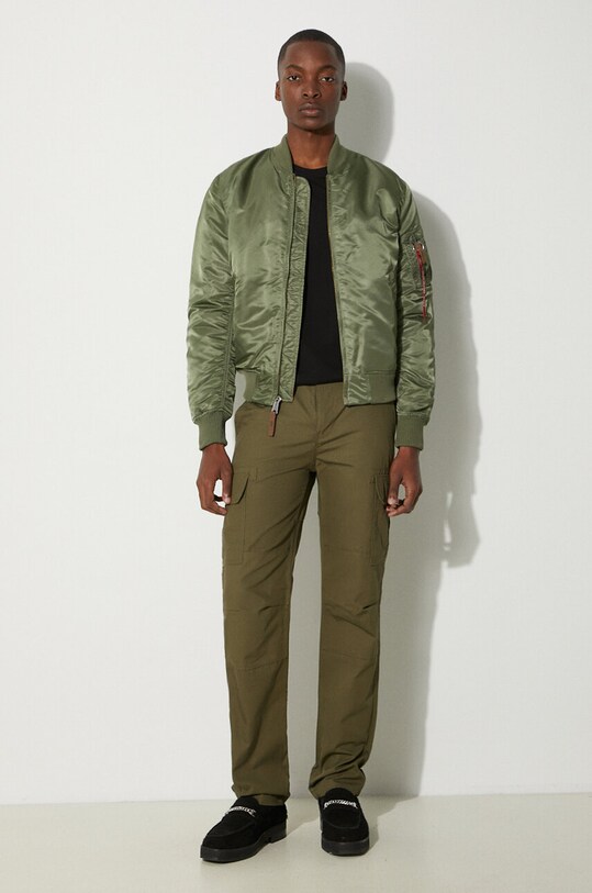 Dickies pantaloni de bumbac DK0A4XDUMGR verde AW23