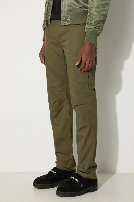 Dickies pantaloni de bumbac verde DK0A4XDUMGR