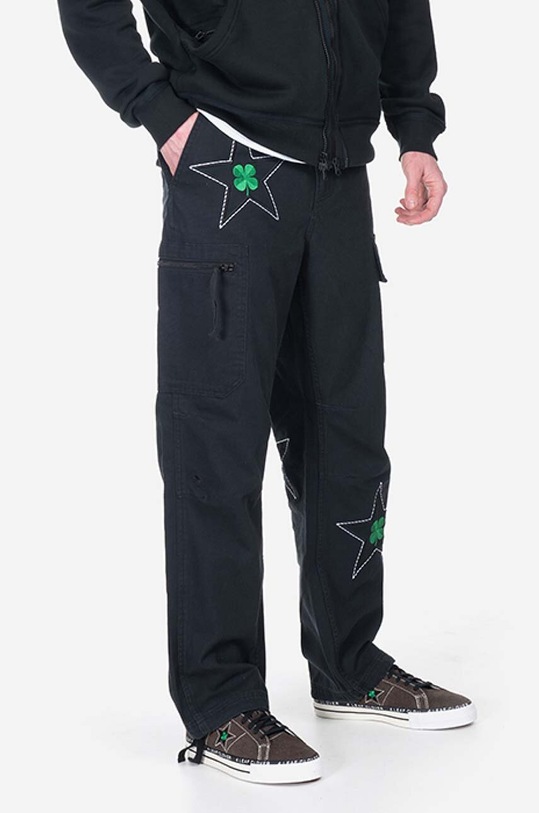 Converse cotton trousers x Patta black 10024666.A01