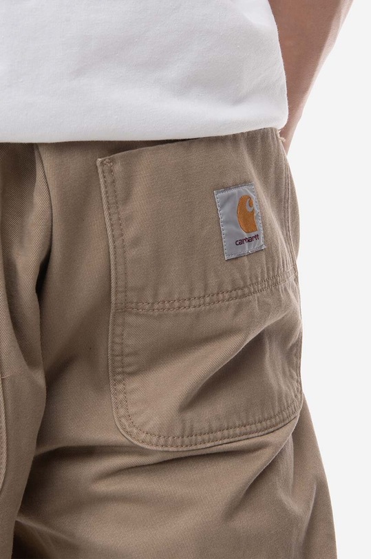 Carhartt WIP spodnie bawełniane I025934 brązowy