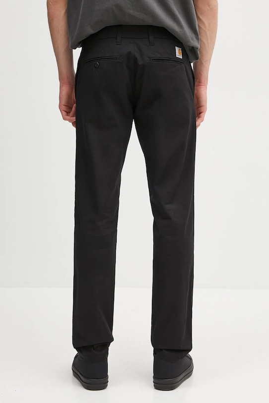 Ρούχα Παντελόνι Carhartt WIP I027955 μαύρο