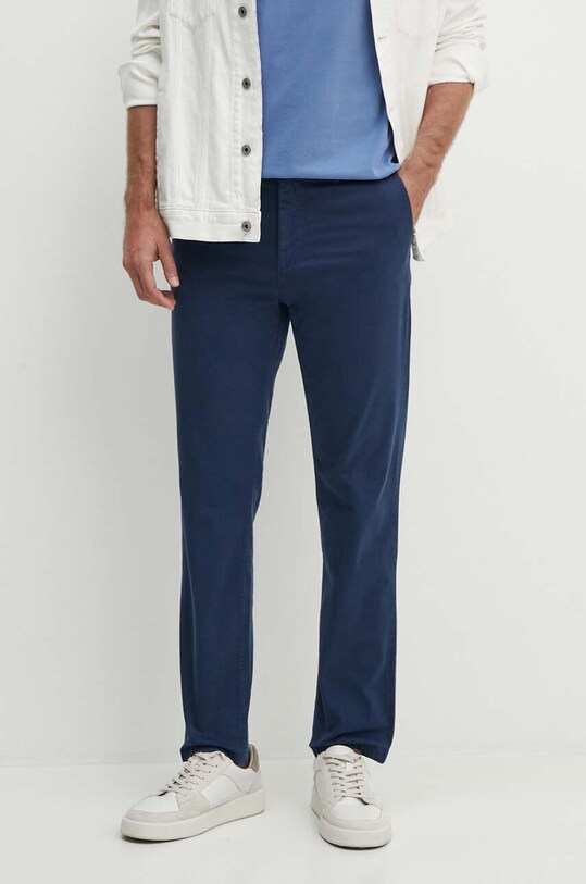 Boss Orange pantaloni chinos bleumarin 50510917