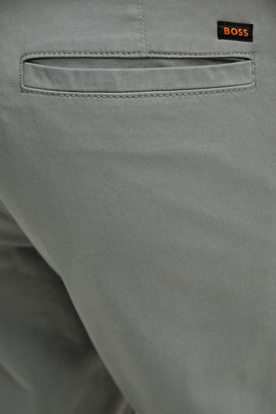 Nohavice BOSS Orange sivá 50510917