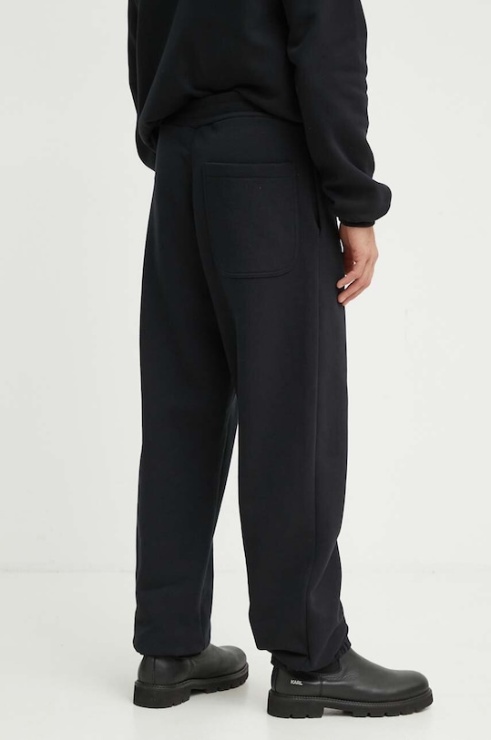 Îmbrăcăminte MSGM pantaloni de trening din bumbac 2000MP500.200001 negru